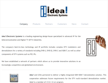 Tablet Screenshot of idea-ip.com